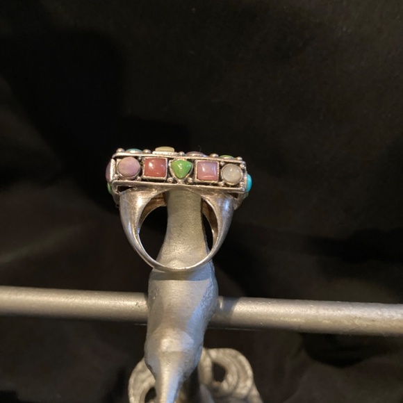Rare vintage southwest ring silver - Picture 3 of 10